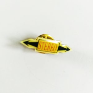 Stereo stickerdoll Lapel Pin – New Old Stock from the 90s