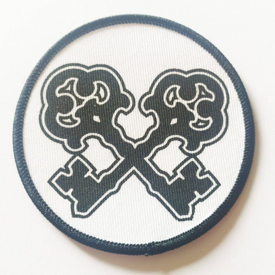 Skeleton Key Skate Patch