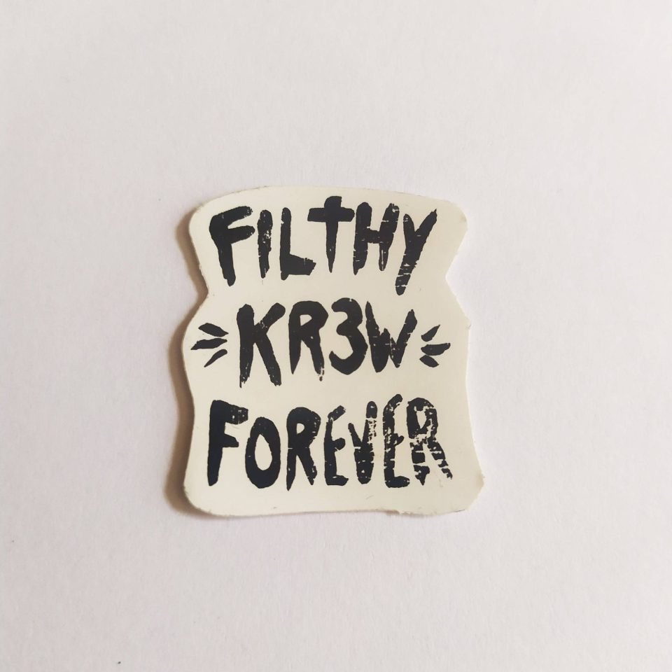 KR3W stickerdoll Sticker