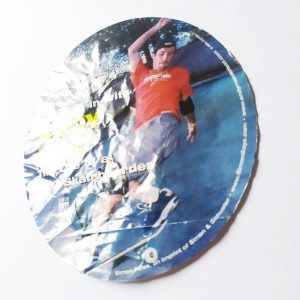 Andy Mac stickerdoll Sticker (heavily creased)