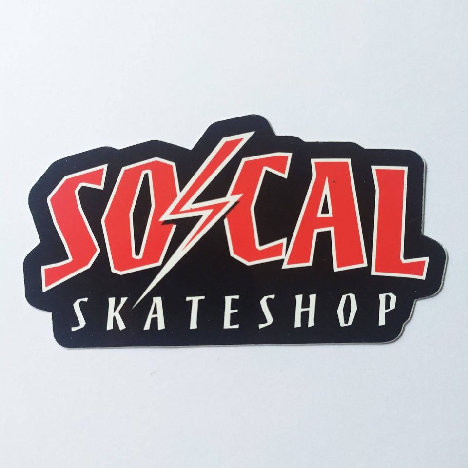 So Cal Skate Shop stickerdoll Sticker - 12 cm x 6.5 cm