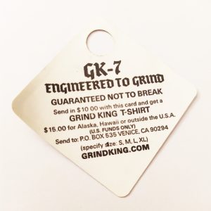 Grind King stickerdoll Sticker Tag