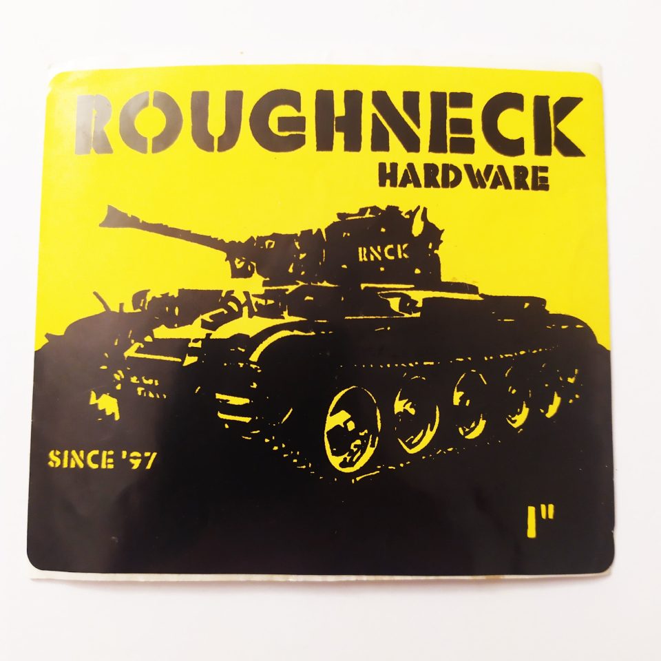 Roughneck Hardware Skate Sticker