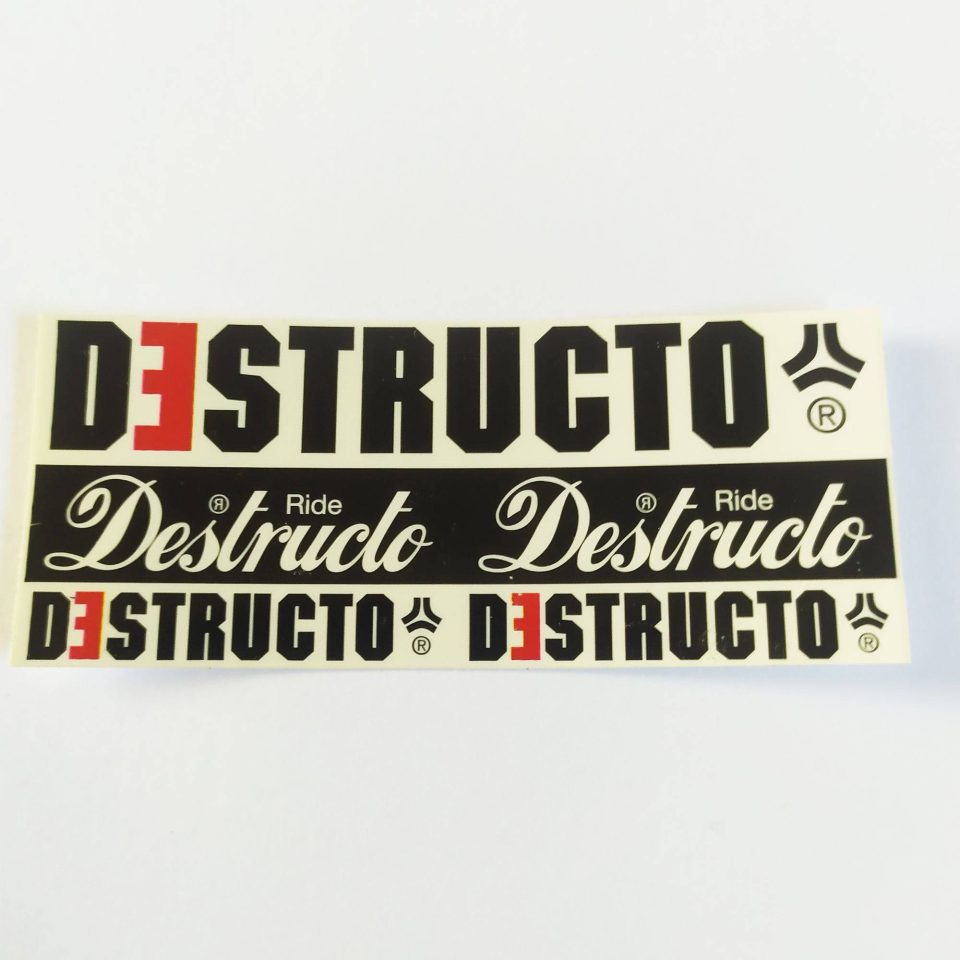 Destructo Trucks Skate Sticker