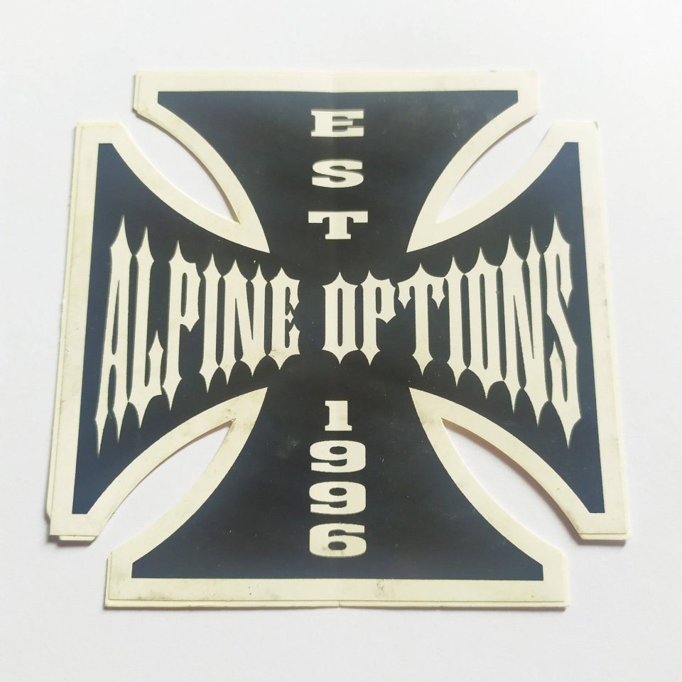 Alpine Options Snow/Skate Sticker