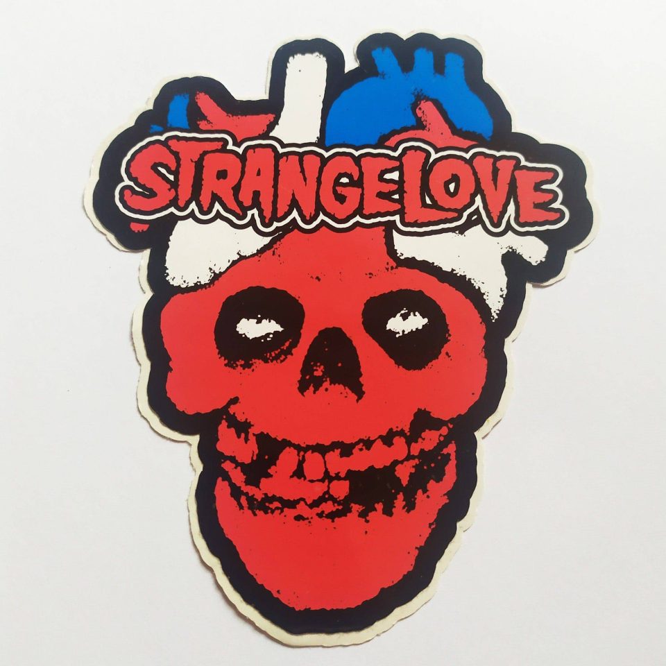 StrangeLove Skate Sticker