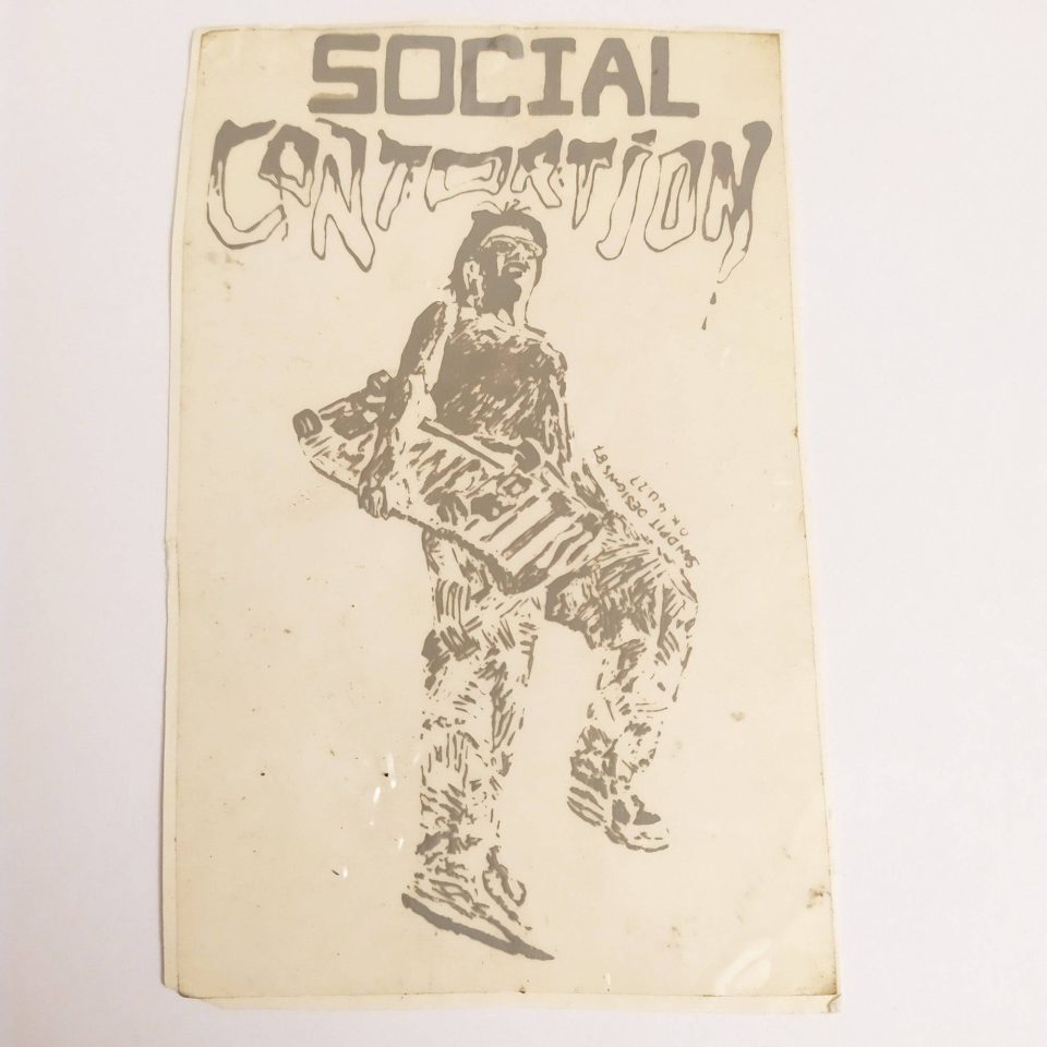 Social Contortion Old School stickerdolling Sticker