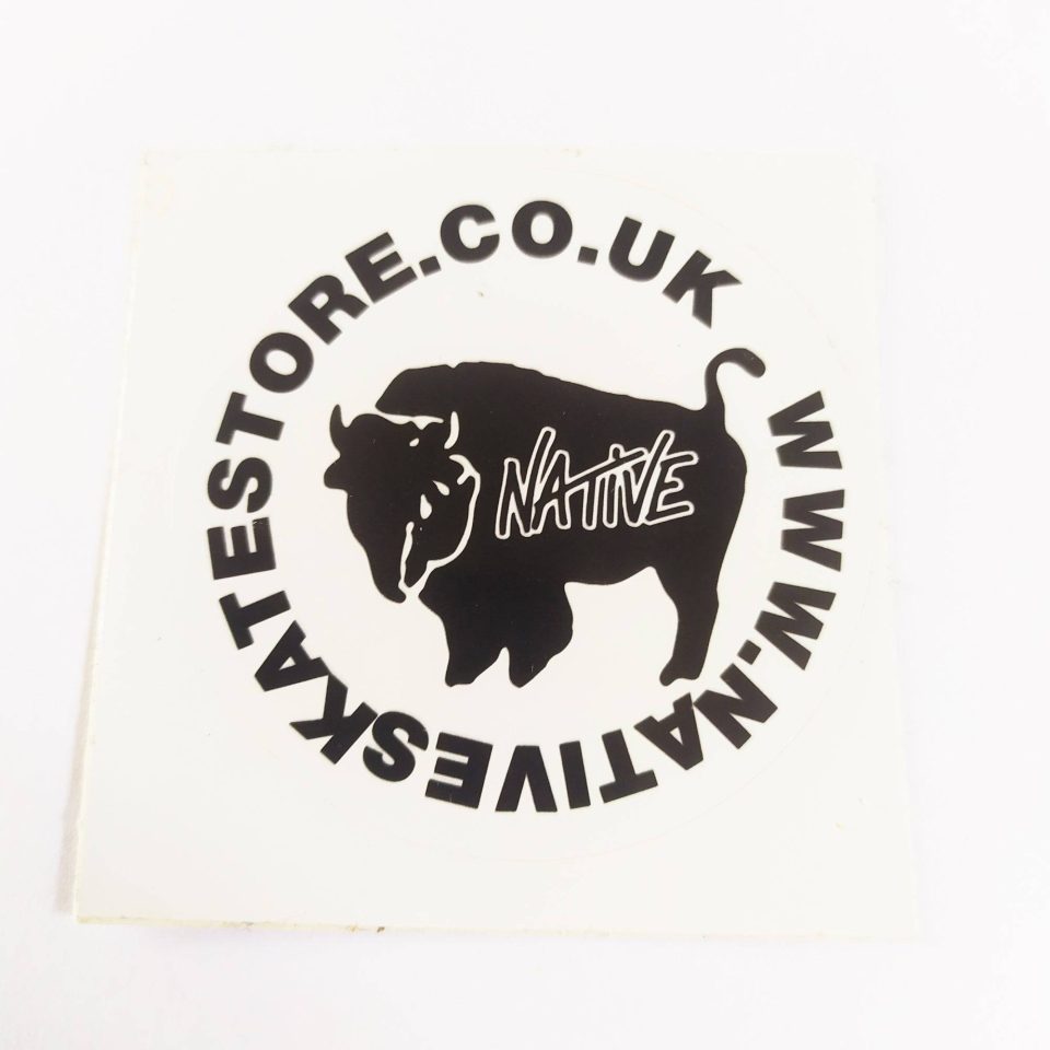 Native Skate Shop Sticker