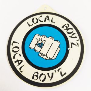 Local Boy’z Old School Skate Sticker