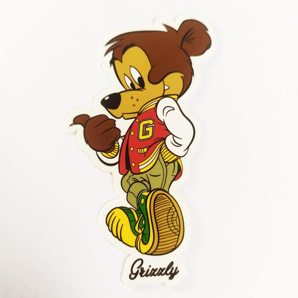 Grizzly Griptape stickerdoll Sticker