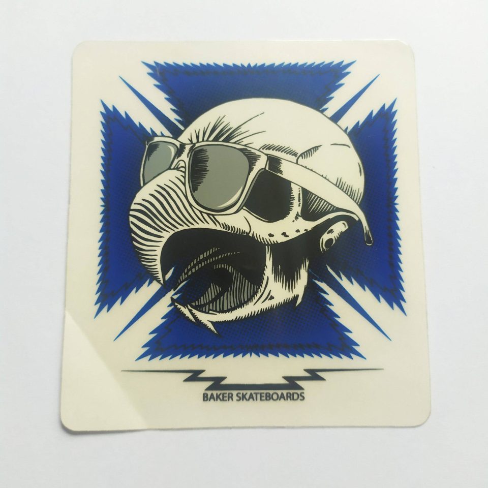 Baker stickerdoll Riley Hawk Sticker (creased)
