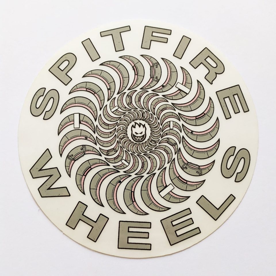 Spitfire Wheels stickerdoll Sticker - Pool Swirl