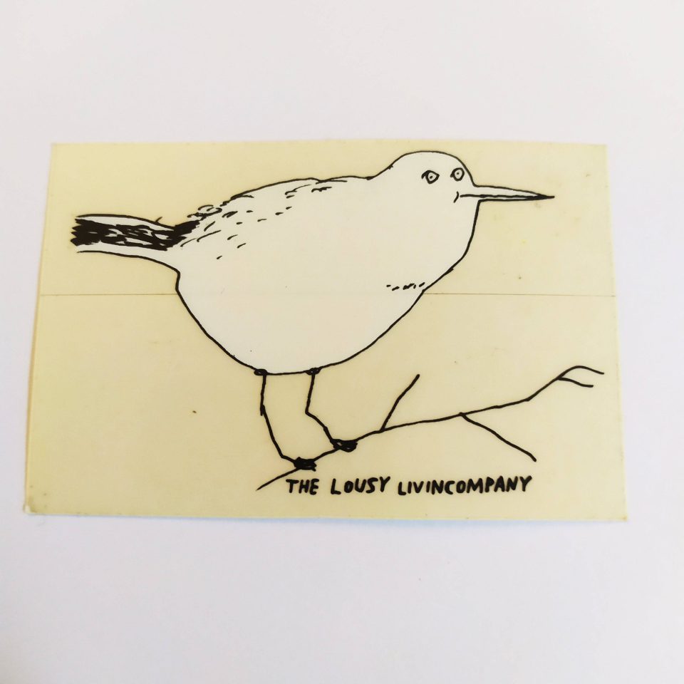 The Lousy Living Company Skate Sticker