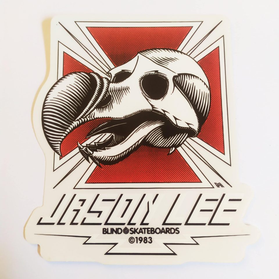 Blind Heritage Jason Lee stickerdoll Sticker