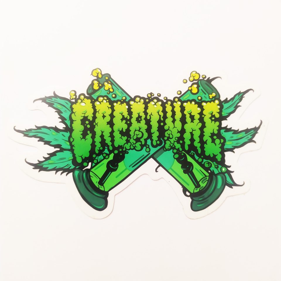 Creature Bong stickerdoll Sticker