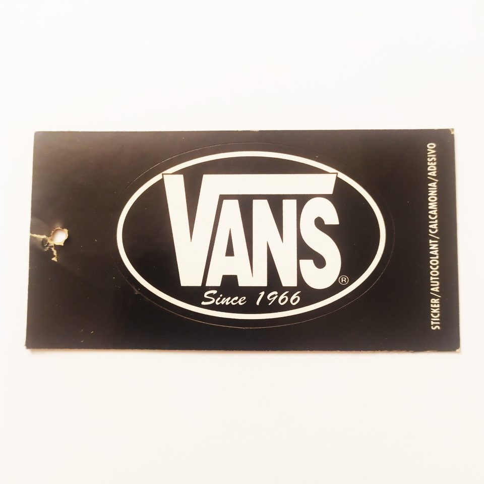 Vans stickerdoll Sticker