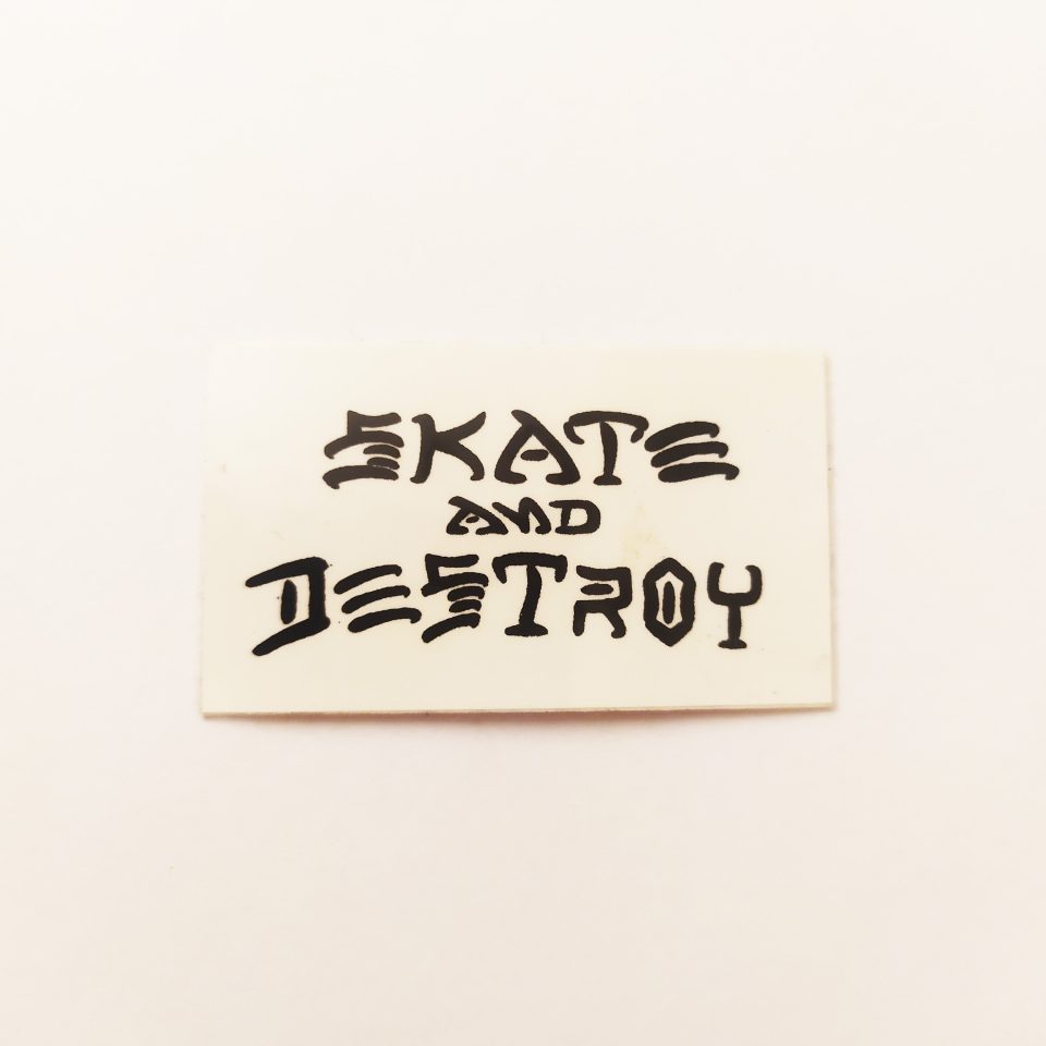 Thrasher Magazine Skate And Destroy stickerdoll Sticker