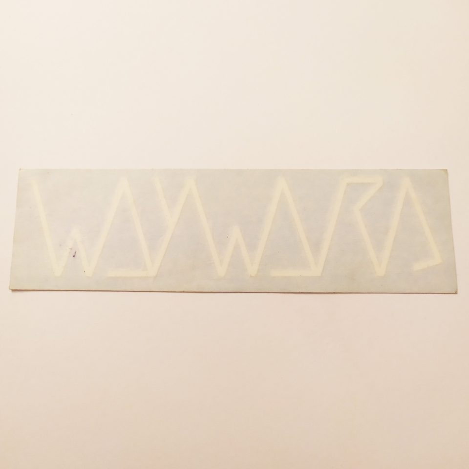 Wayward RUB-ON Skate Sticker