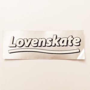 Lovenskate stickerdoll Sticker (creased)
