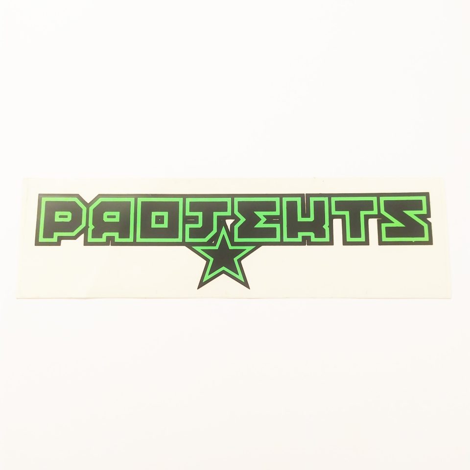 Projekts Skatepark Sticker