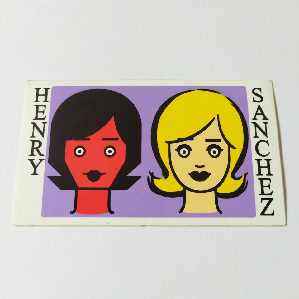 Blind Heritage Henry Sanchez Girls stickerdoll Sticker