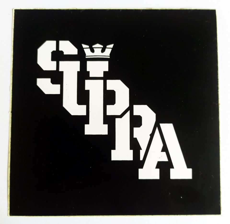 Supra Footwear stickerdoll Sticker