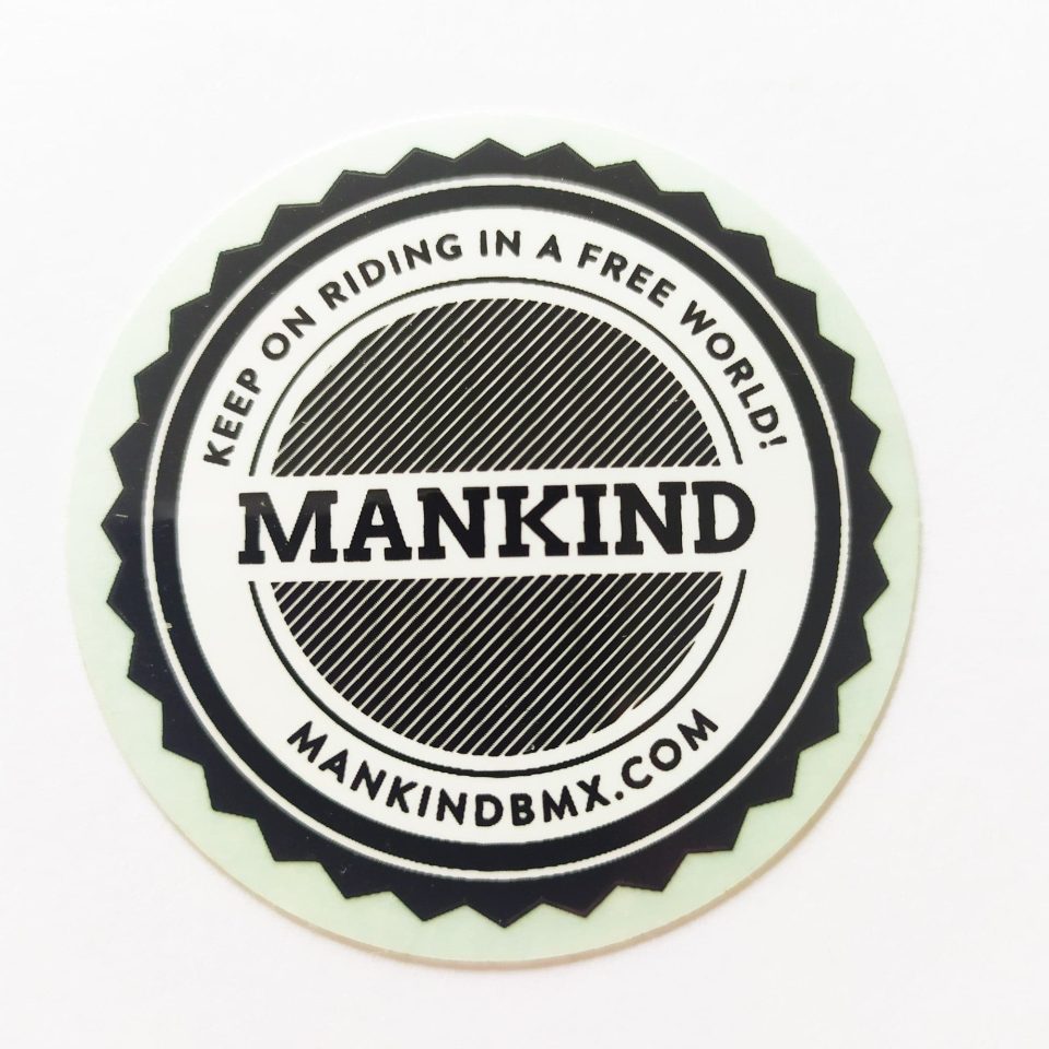 Mankind Bike Co. BMX Sticker / Decal