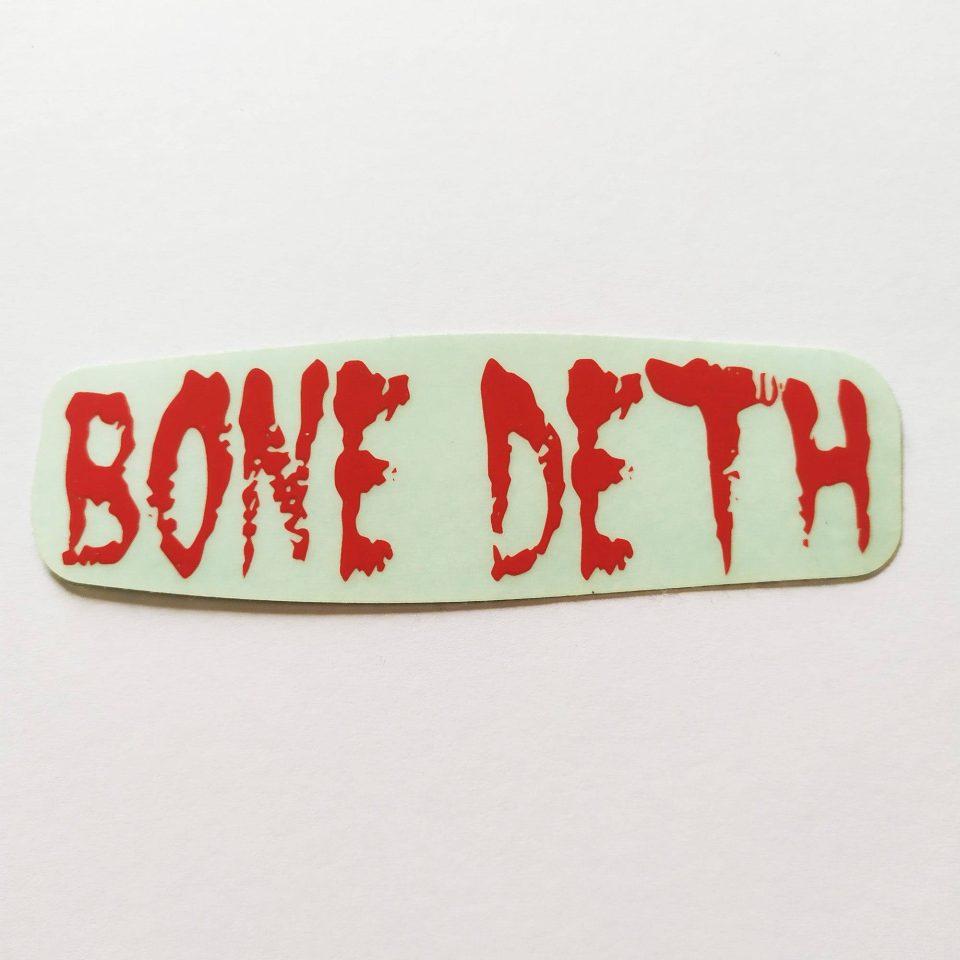 Bone Deth BMX Sticker / Decal