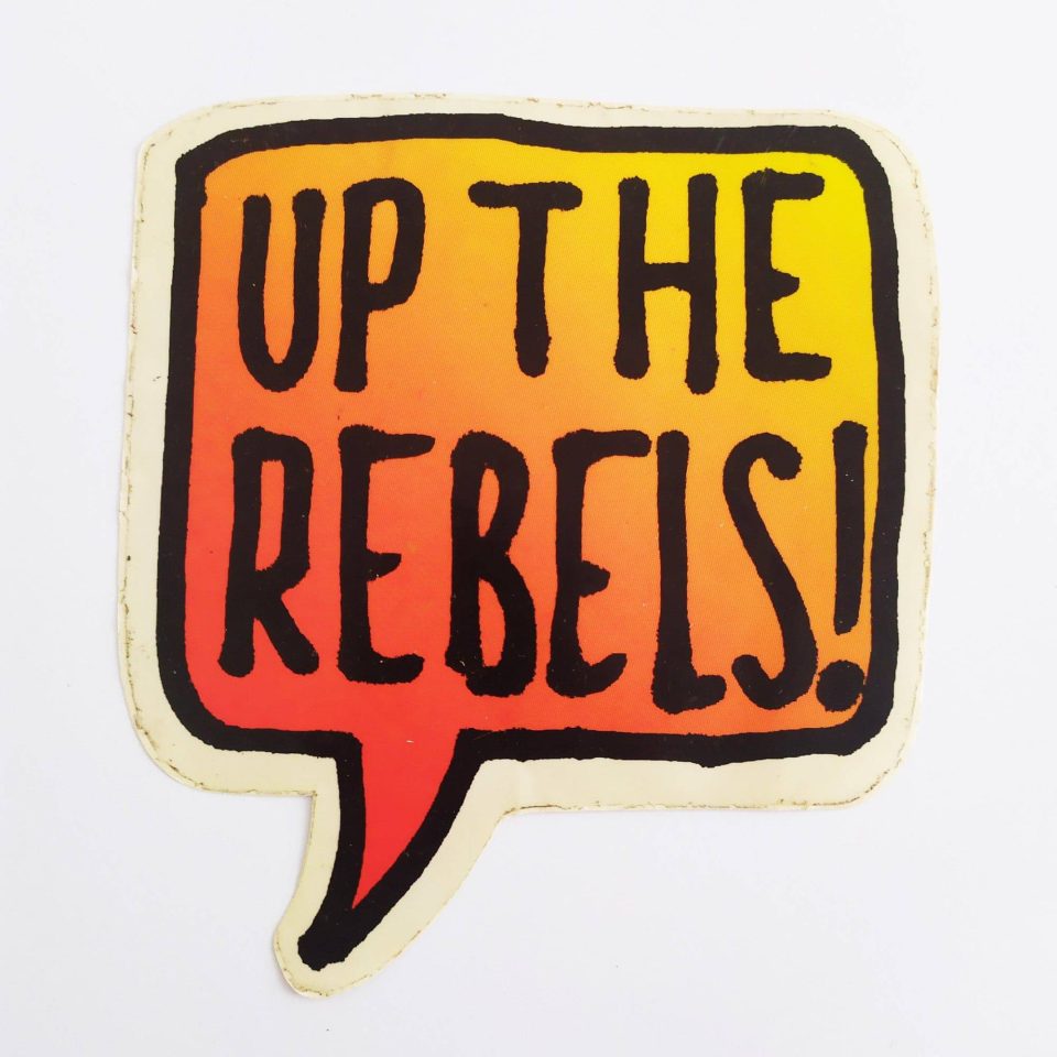 Up The Rebels stickerdoll Sticker