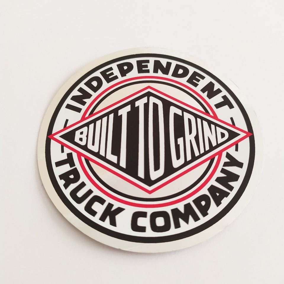 Independent Trucks Built To Grind stickerdoll Sticker