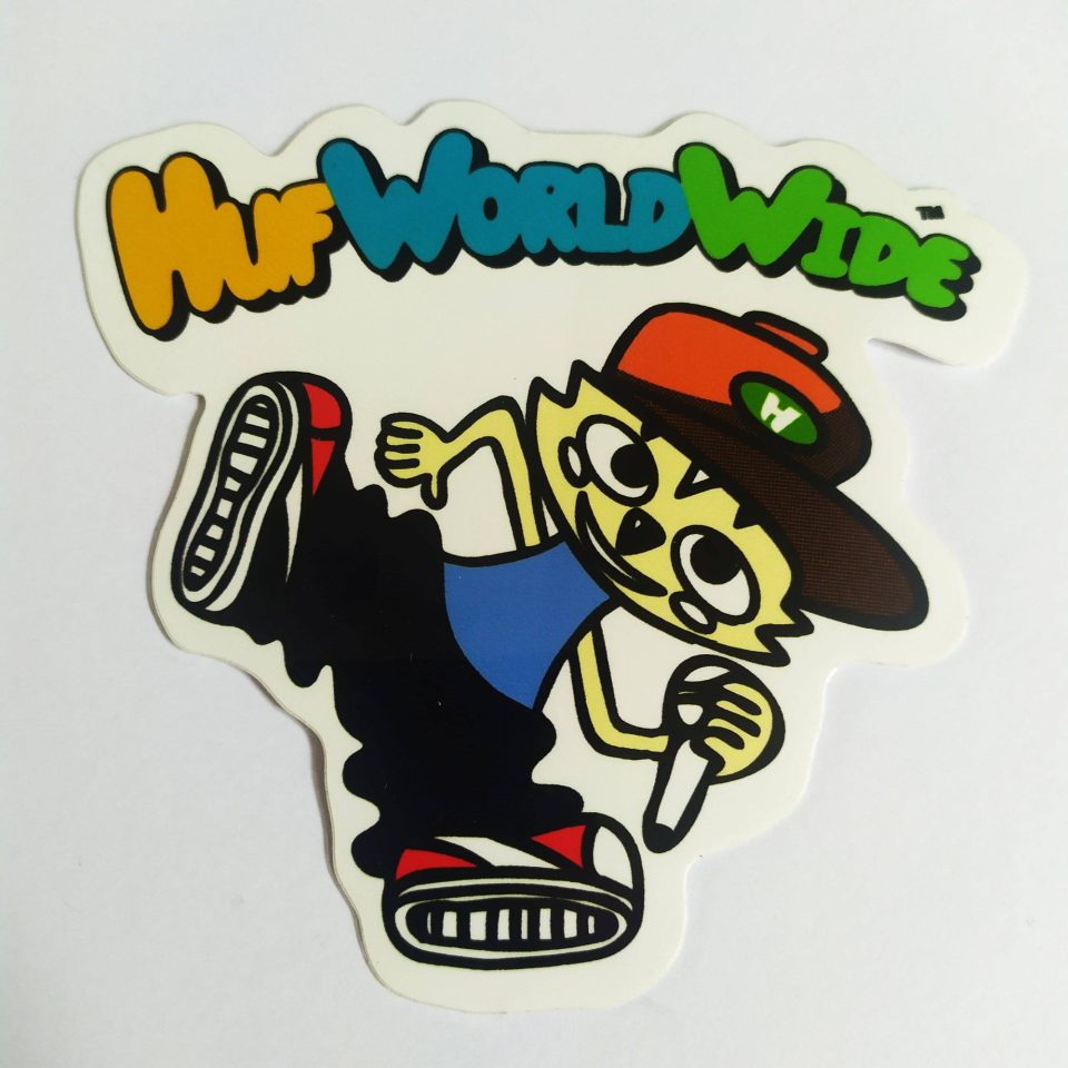 HUF stickerdoll Sticker