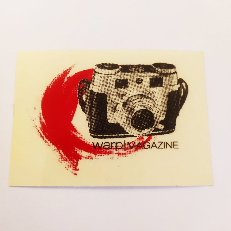 Warp Magazine stickerdoll Sticker