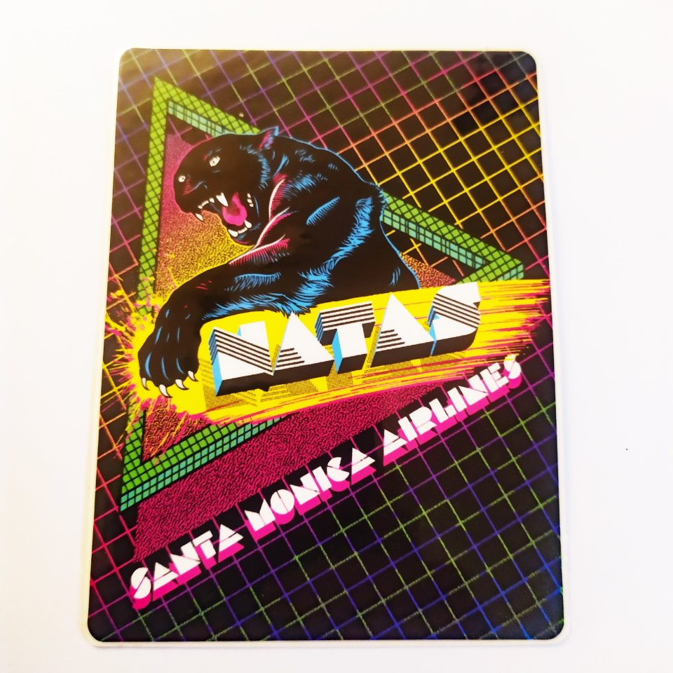 Santa Cruz Santa Monica Airlines Natas Screaming Panther stickerdoll Sticker