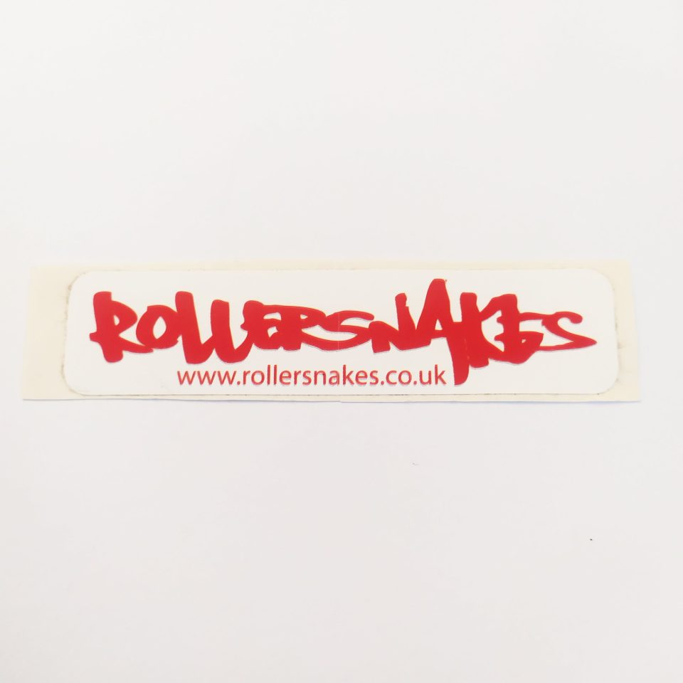 Rollersnakes Skate Shop Sticker