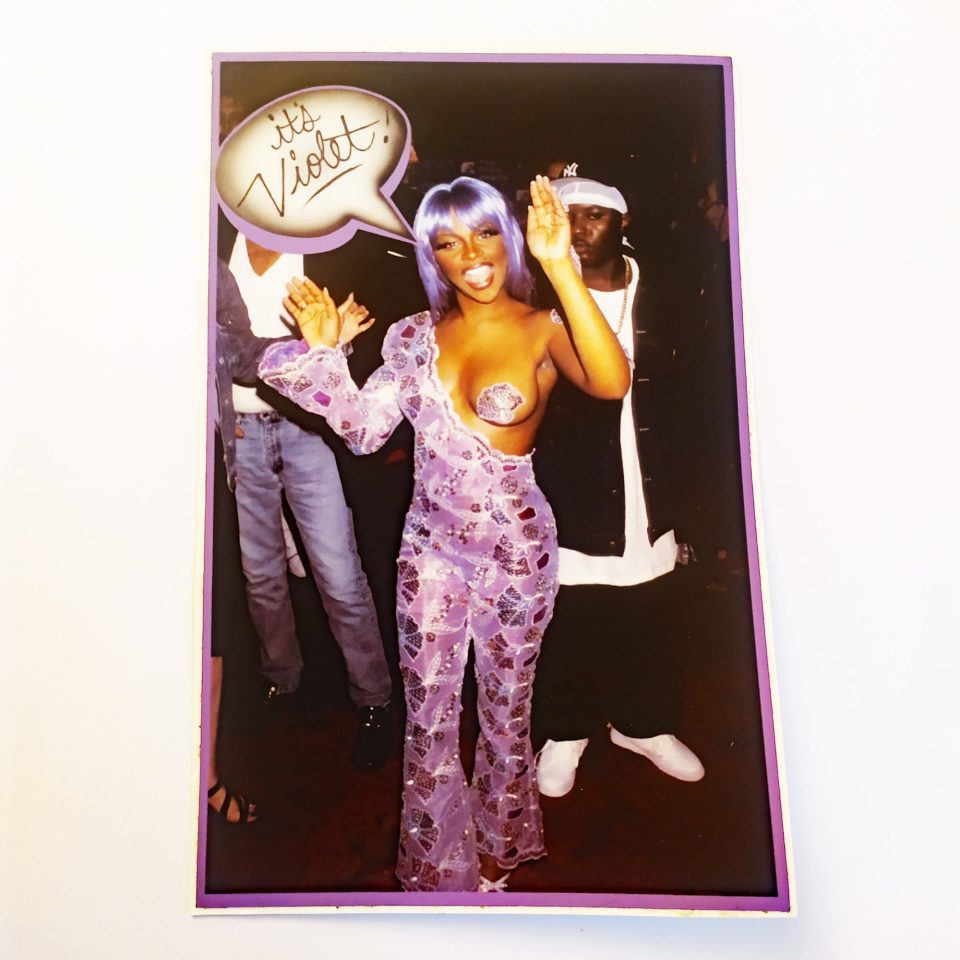 Violet stickerdoll Sticker