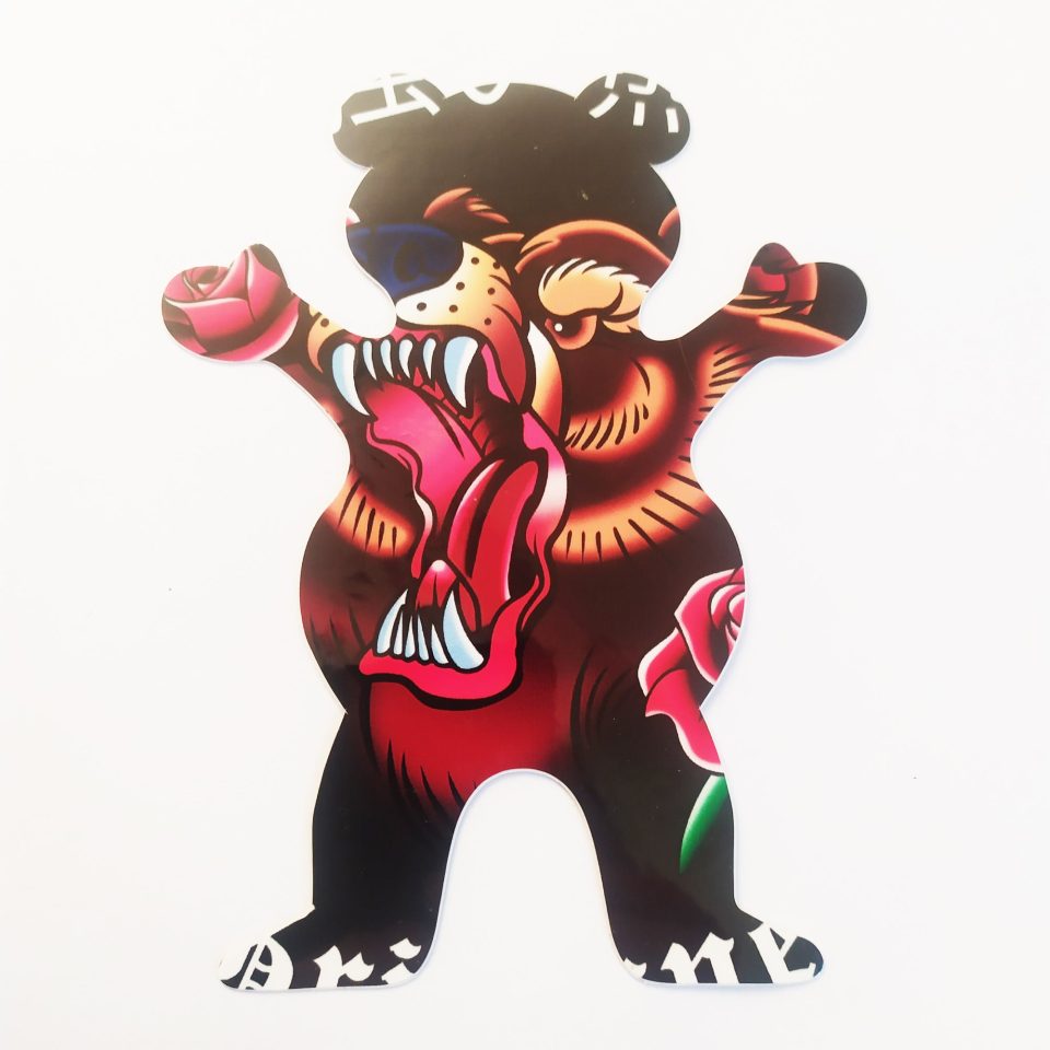Grizzly Griptape stickerdoll Sticker