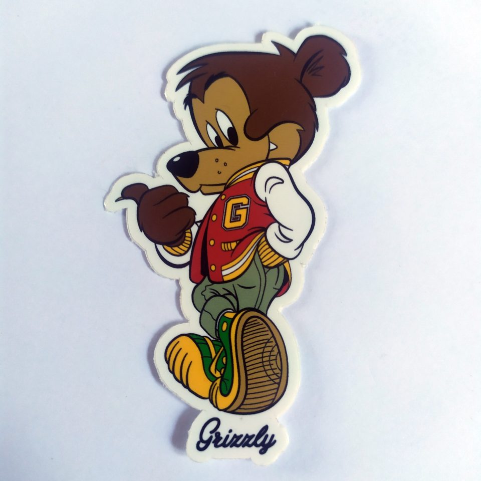 Grizzly Griptape stickerdoll Sticker
