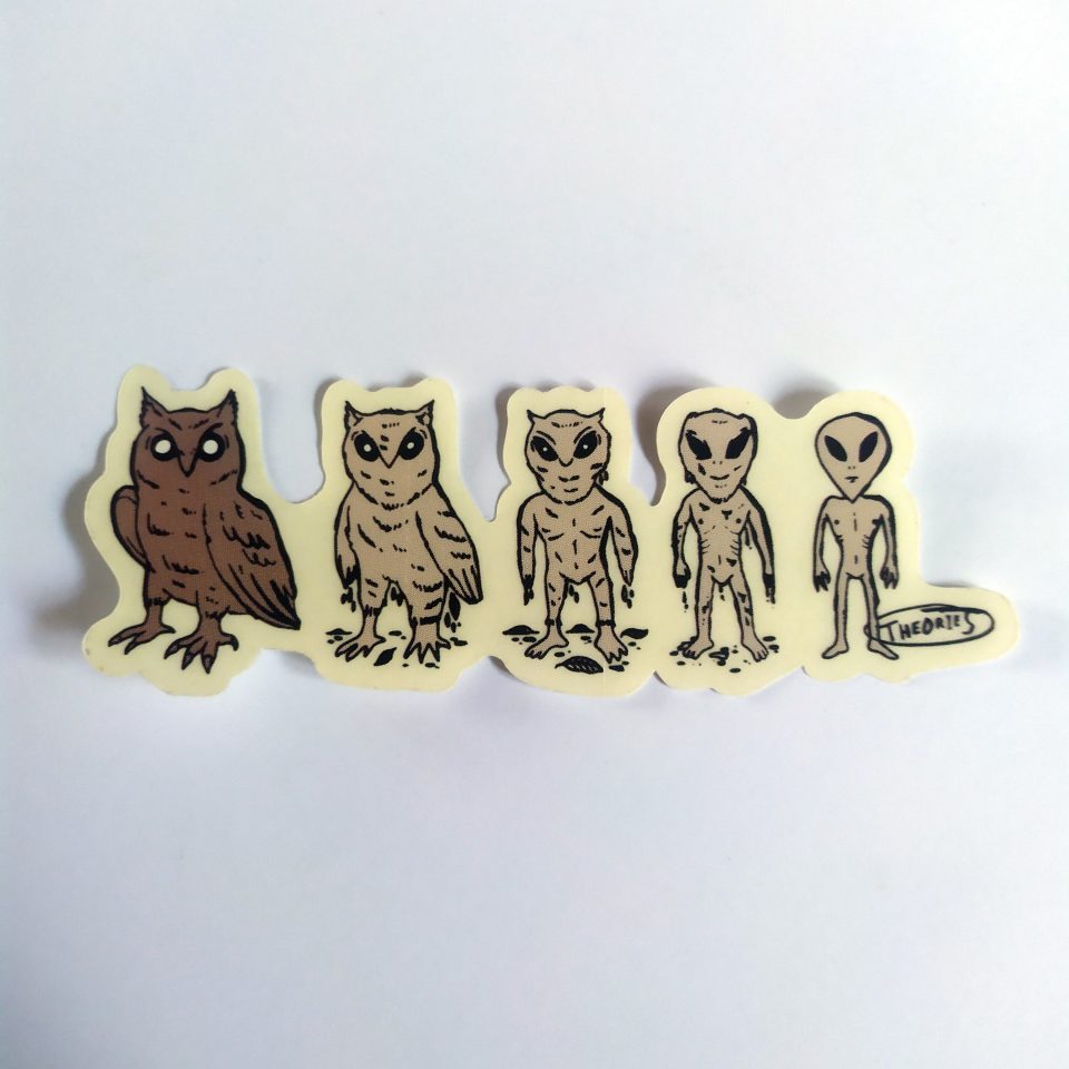 Theories of Atlantis stickerdoll Sticker