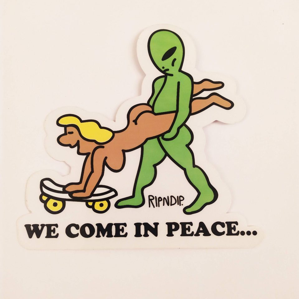 RIPNDIP stickerdoll Sticker