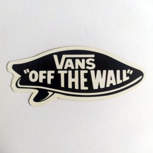 Vans Off The Wall Surf Sticker