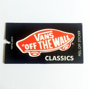 Vans Off The Wall Classics stickerdoll Sticker