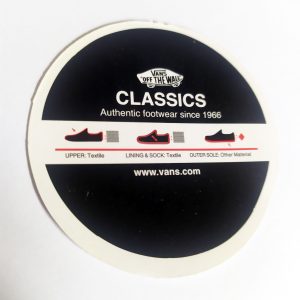 Vans Off The Wall Classics stickerdoll Sticker