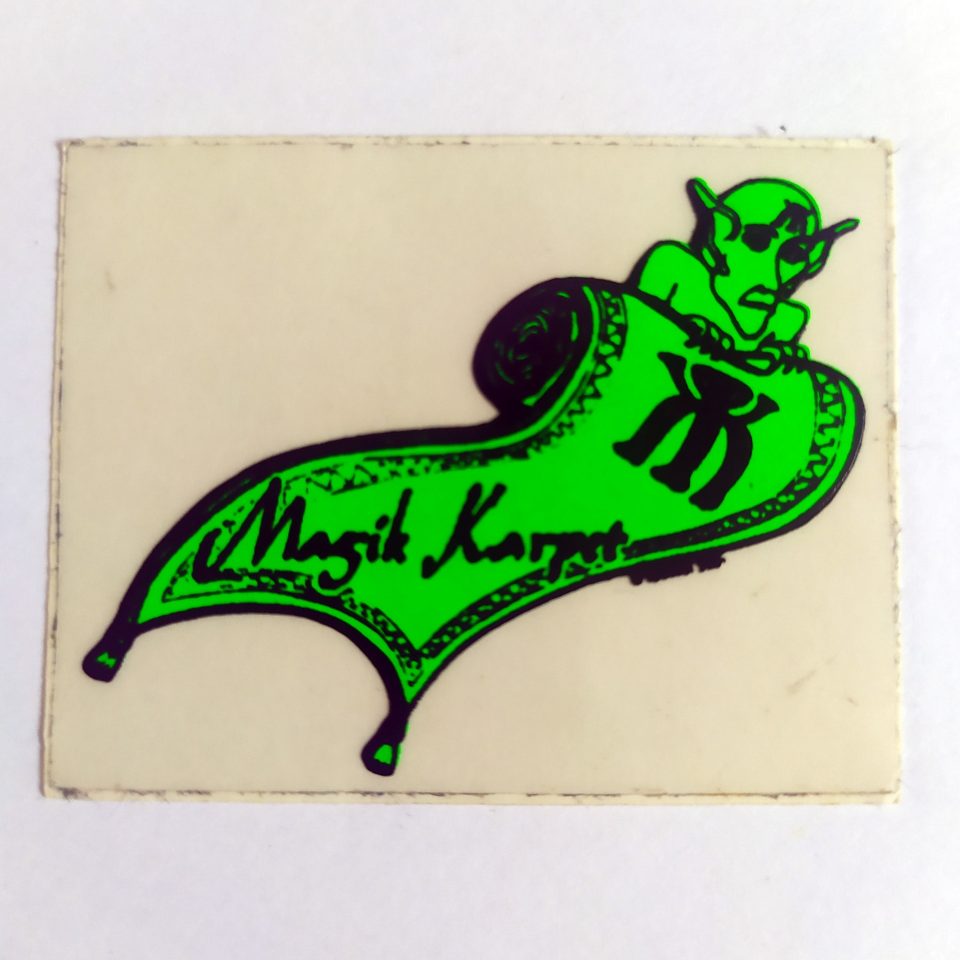 Magik Karpet Skate Sticker