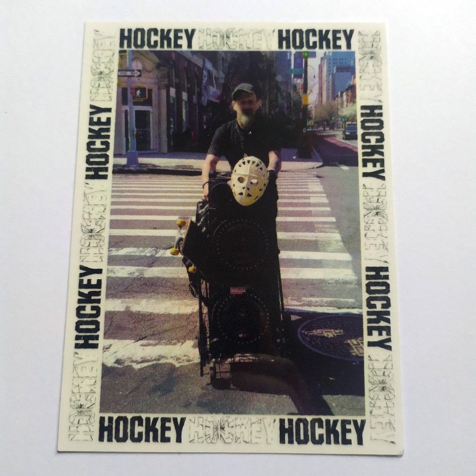 Hockey stickerdoll Sticker