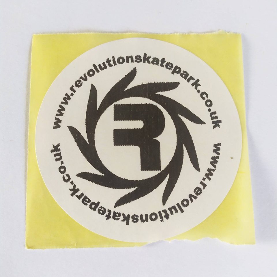 Revolution Skatepark Sticker