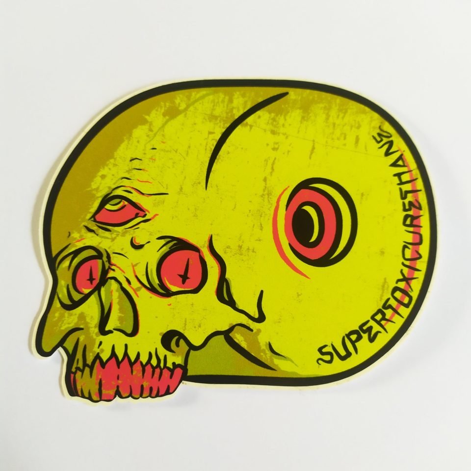 Super Toxic Urethane stickerdoll Sticker