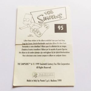 The Simpsons / Toxic stickerdoll Sticker