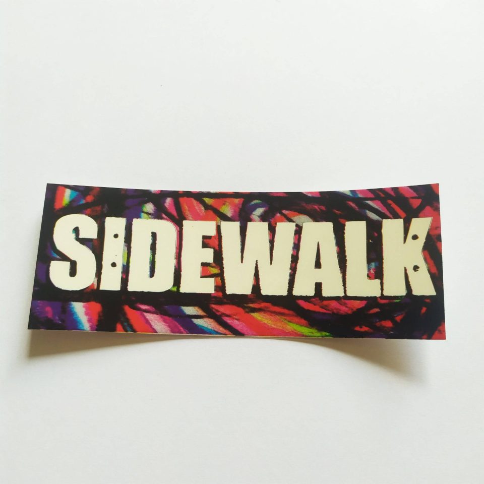 Sidewalk stickerdoll Magazine Skate Sticker