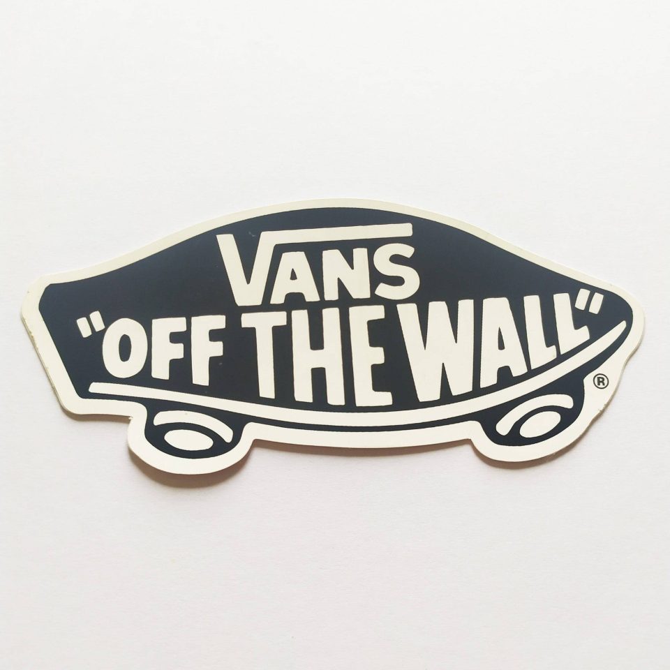 Vans Shoes Off The Wall  stickerdoll Sticker - Black