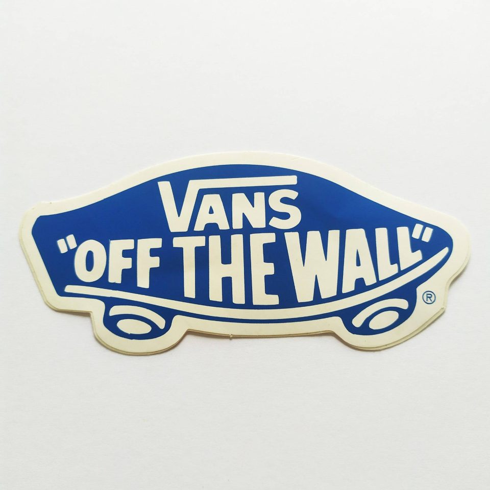 Vans Shoes Off The Wall  stickerdoll Sticker - Blue
